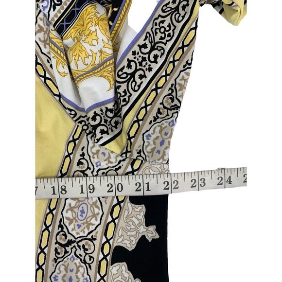 JM Collection Women's Gorgeous Printed Blouse - Picture 5 of 6